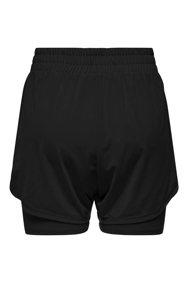 Only Play Short malla deportiva negro