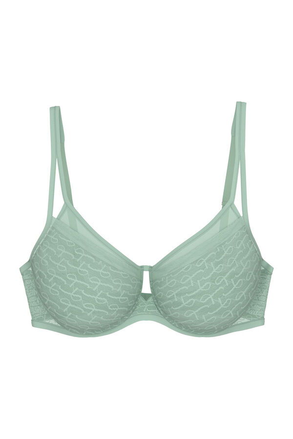 Triumph Sutiã transparente exclusivo W01 EX azul