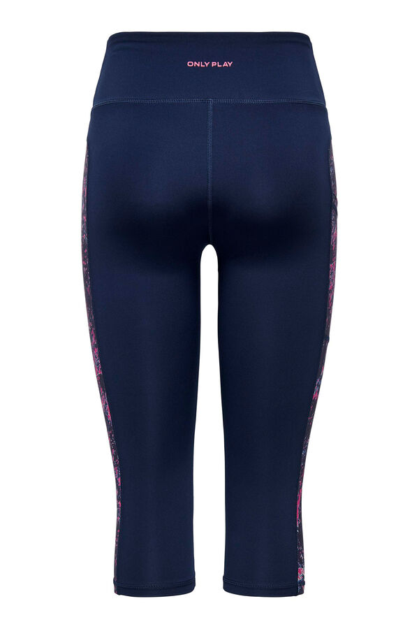 Only Play Legging tres cuartos  azul