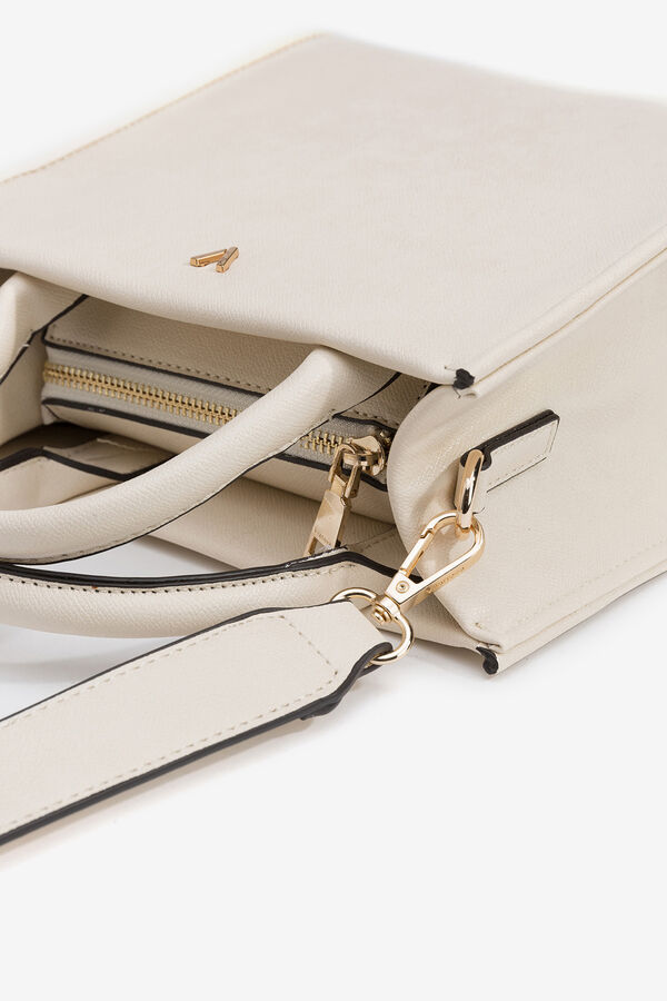 Vilanova Bolsa City Efecto Ante beige