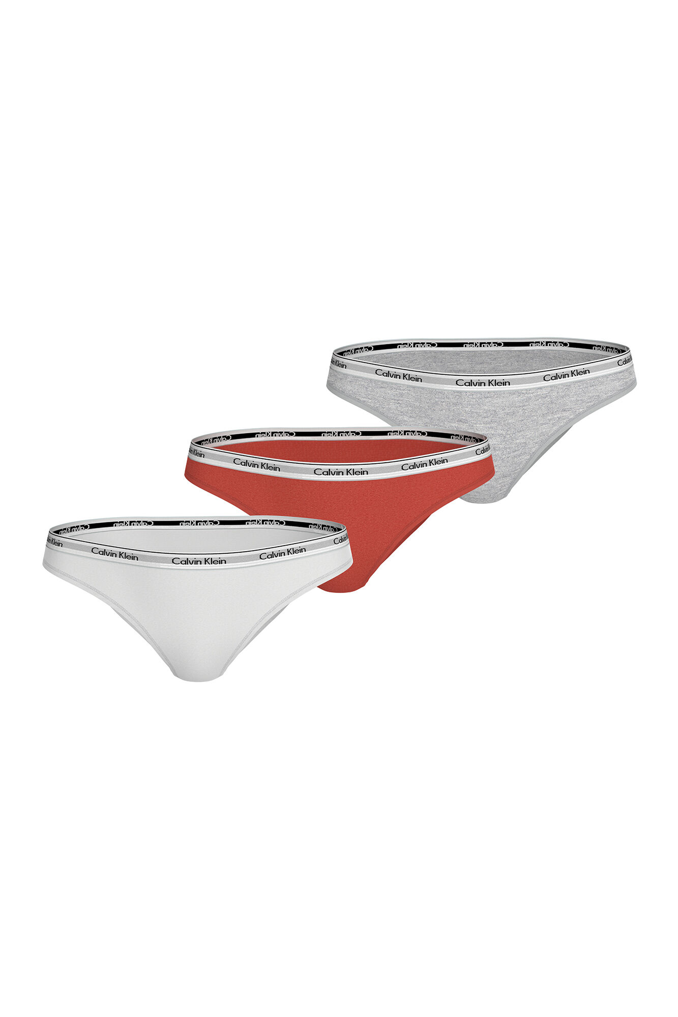 Calvin Klein Pack 3 bragas logo Calvin Klein