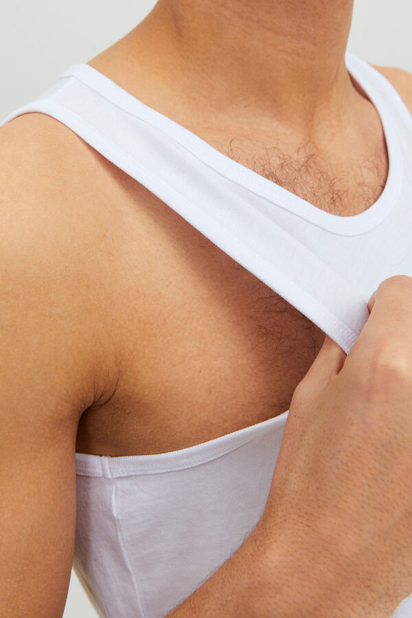 Jack & Jones Pack 2 camisetas regular fit blanco