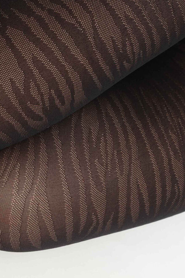 DIM Fantasia Style Le Croisé Collants - Preto preto