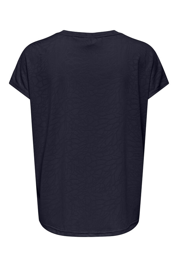 Only Play Camiseta manga curta folgada  azul