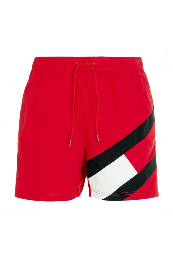 Tommy Jeans Bañador hombre vermelho