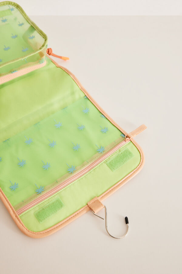 Women'secret Neceser plegable para colgar verde