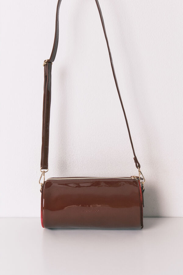 Women'secret Bolso hombro La Vecina Rubia burdeos