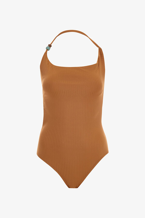 Penti Ba&ntilde;ador abalorio camel naranja