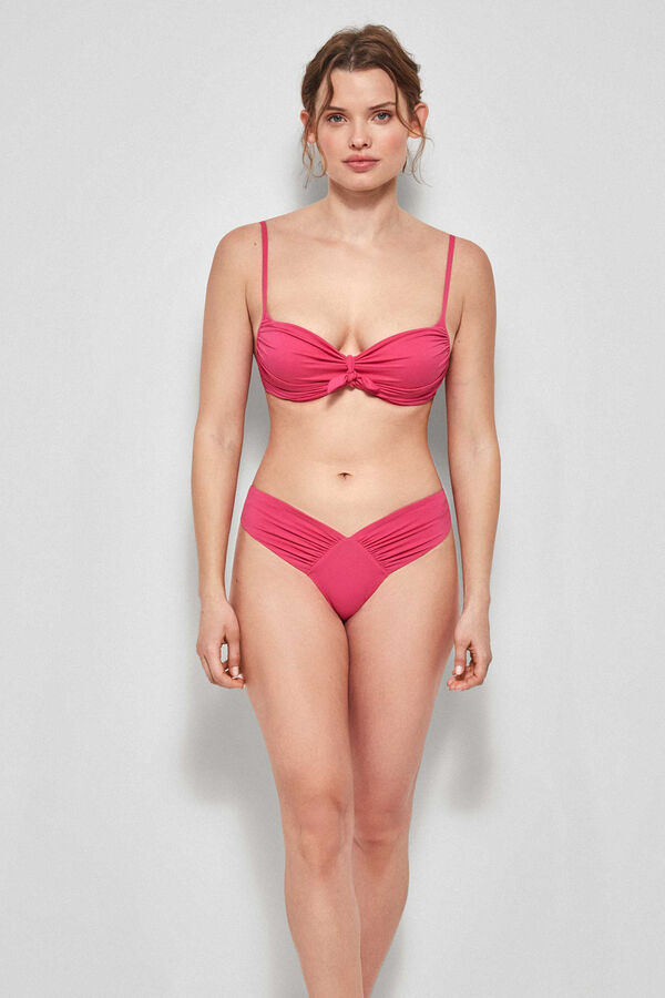 Gisela Top bikini push up fucsia