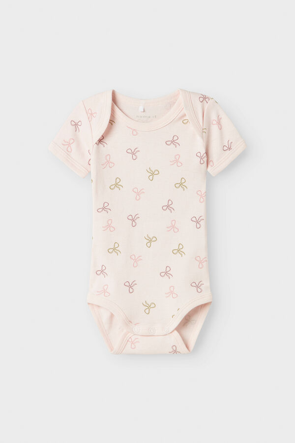 Name it Pack 3 bodies beb&eacute; ni&ntilde;a lazos morado/lila