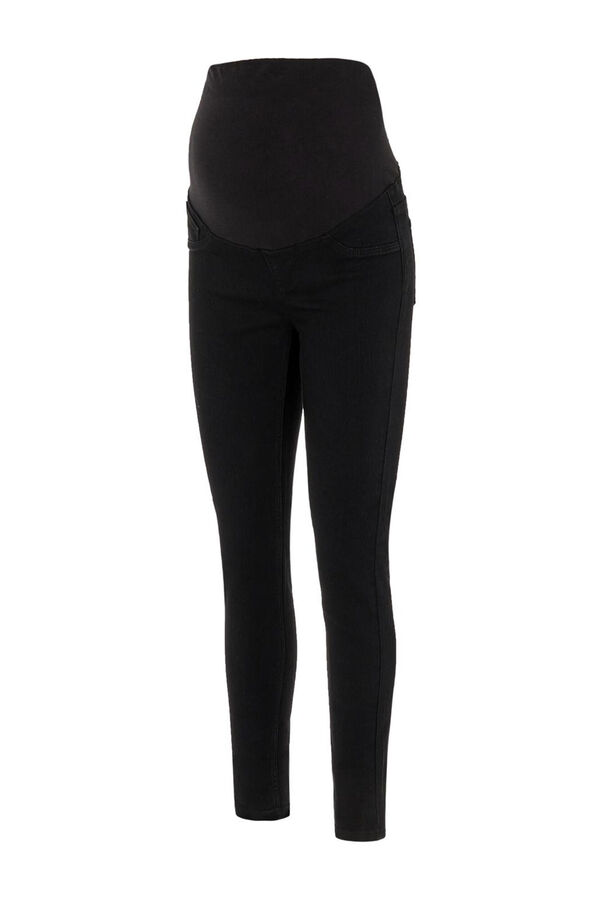 Mamalicious Jeans jegging Maternity preto