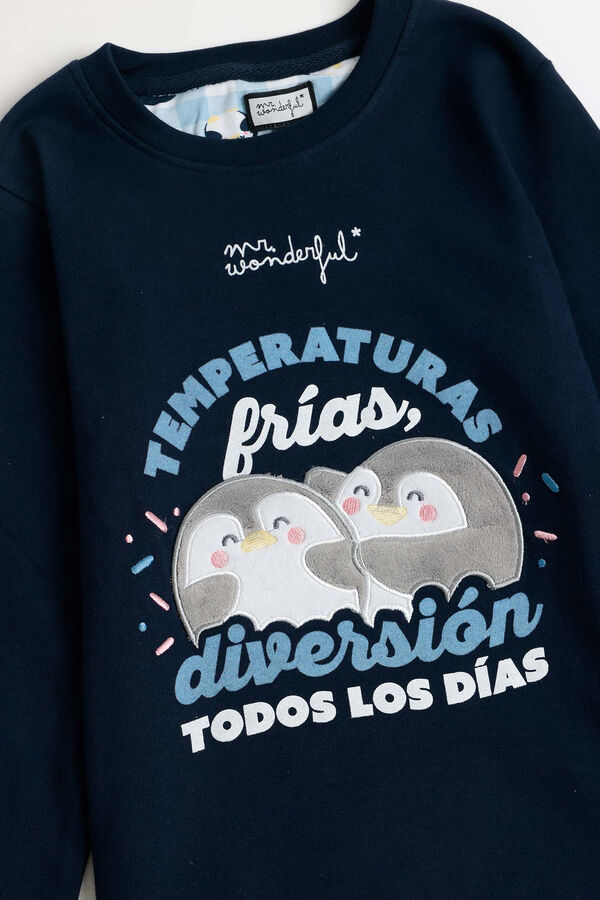 Mr. Wonderful Pijama para temperaturas frias da Mr. Wonderful Girl azul