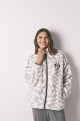 Women'secret Robe curto de pelo estampado da Minnie  cinzento