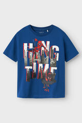 Name it Camiseta ni&ntilde;o Spiderman  azul