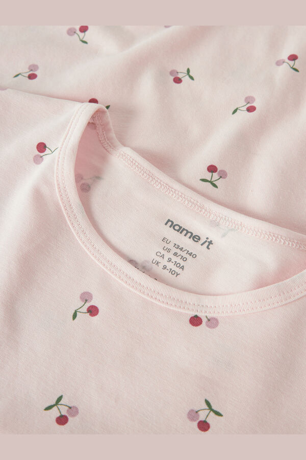 Name it Pijama curto de menina rosa