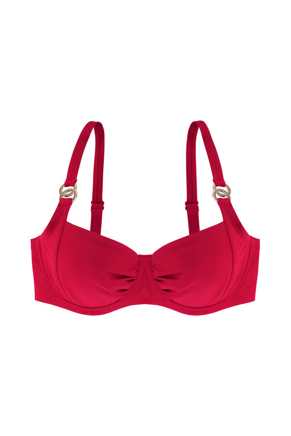 Womensecret Top Aros de la serie OPIO de Dorina rojo