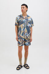 Jack & Jones Bañador estampado gris