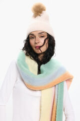 Pieces bon&eacute; de malha cinzento