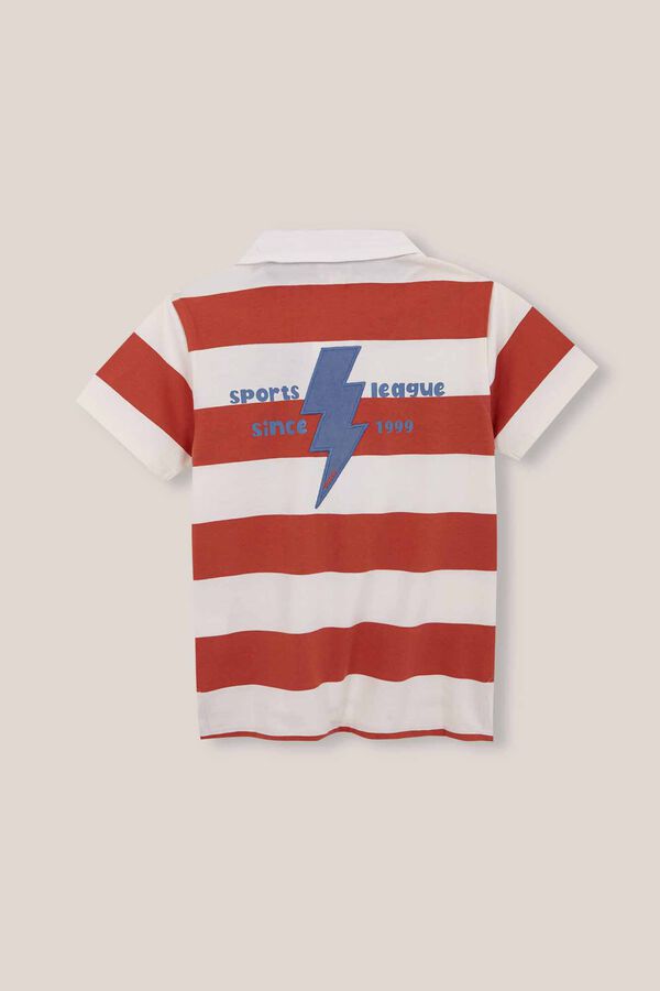 Gocco Polo riscas branco branco