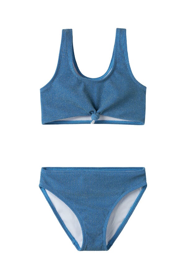 Name it Bikini nudo brillo de ni&ntilde;a turquesa