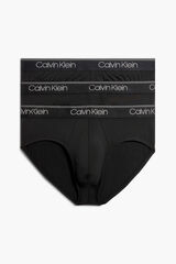 Calvin Klein Pack de 3 slips Micro Stretch negro