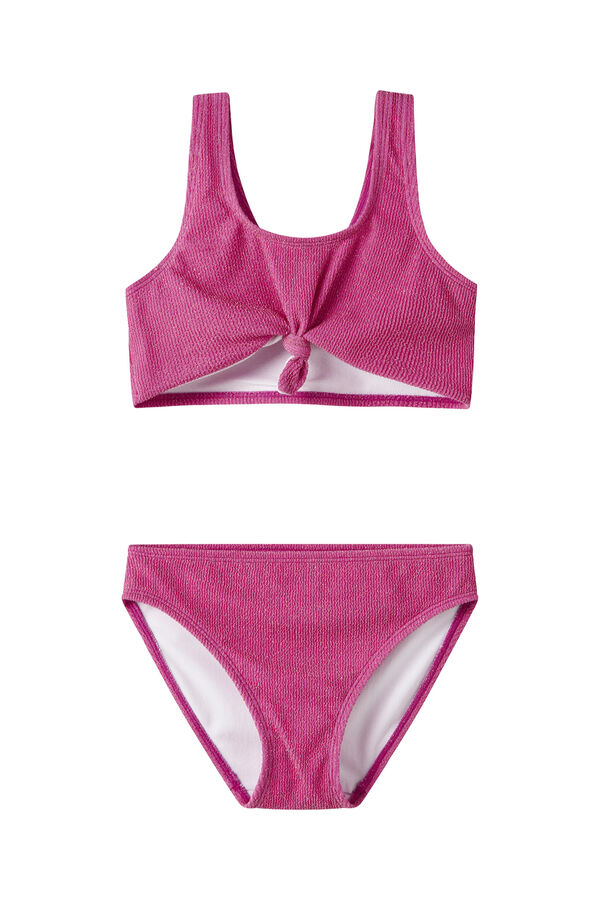 Name it Bikini nudo brillo de ni&ntilde;a fucsia
