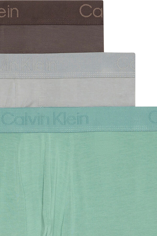 Calvin Klein Pack de 3 boxers  marr&oacute;n