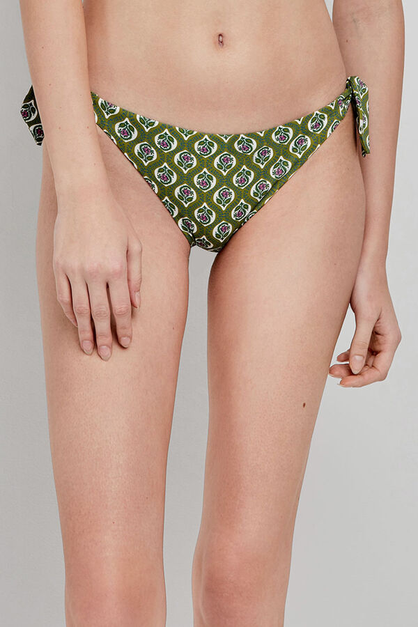 Gisela Braga bikini ajustable estampada estampado