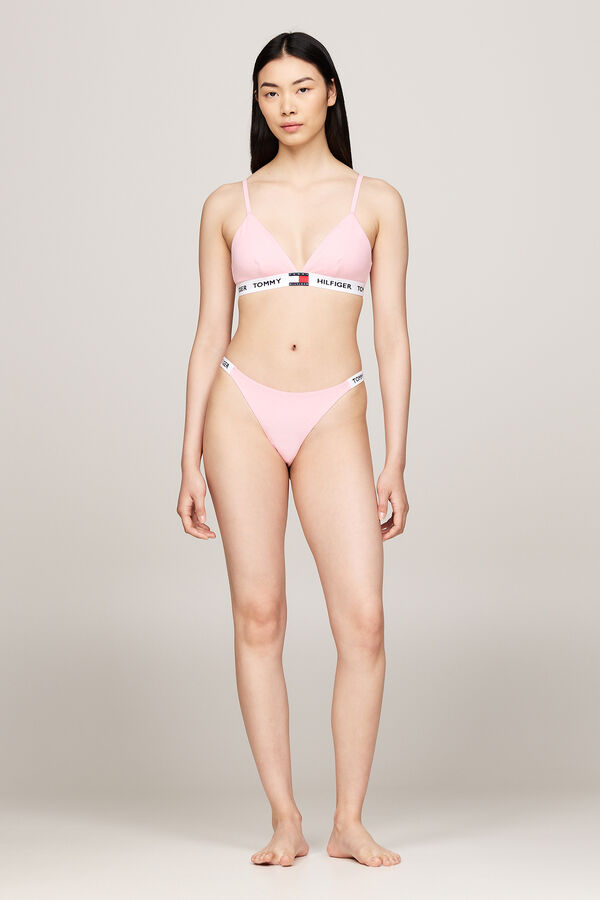 Tommy Jeans Soutien triangular rosa