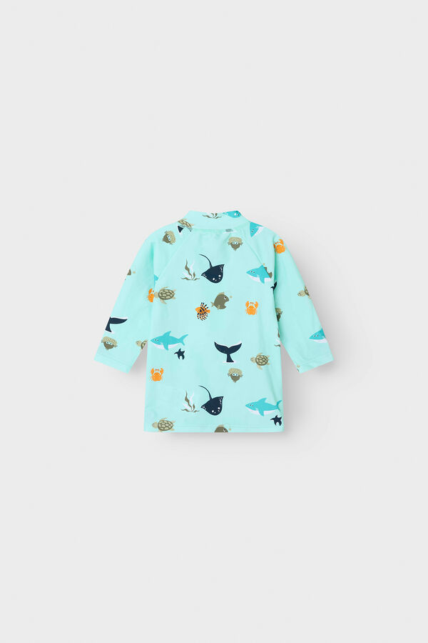 Name it Camiseta de ba&ntilde;o UPF50 turquesa