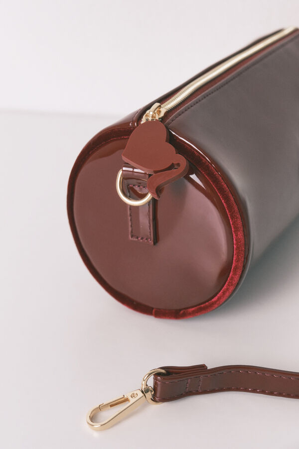 Women'secret Bolso hombro La Vecina Rubia burdeos