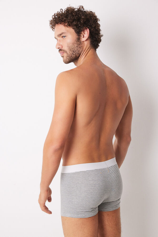 Women'secret Pack 2 calzoncillos b&oacute;xer algod&oacute;n rayas ski verde