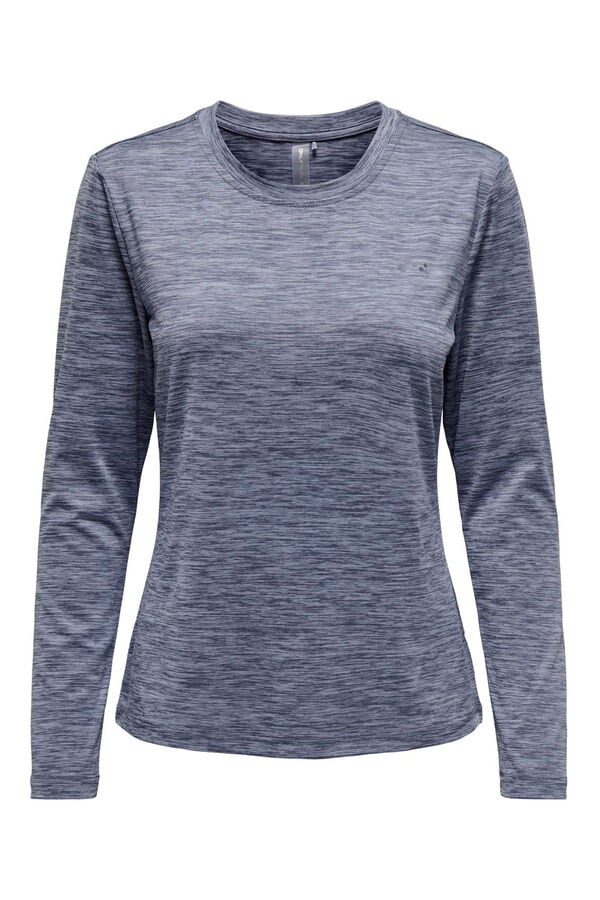 Only Play T-shirt técnica de manga comprida azul