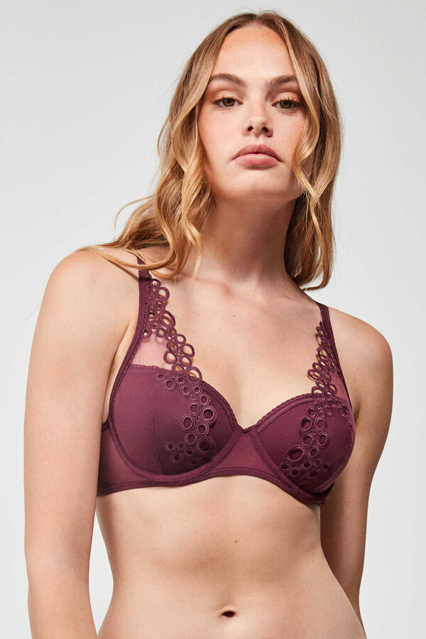 Gisela Full coverage bra estampado