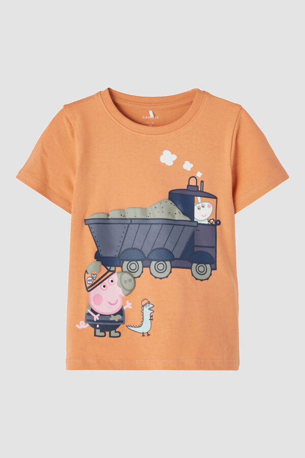 Womensecret Camiseta Peppa Pig mini niño rosa