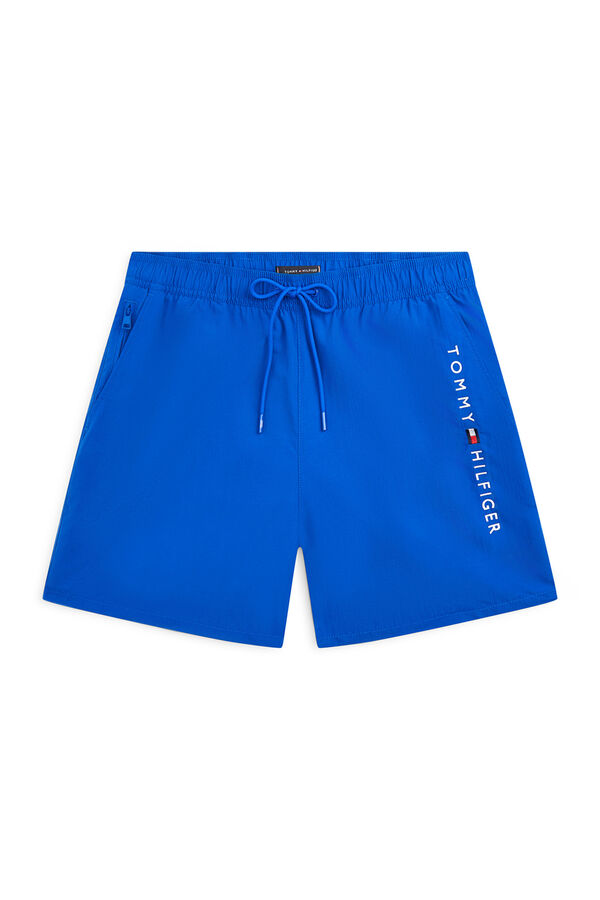 Tommy Hilfiger Ba&ntilde;ador hombre inscripci&oacute;n lateral azul
