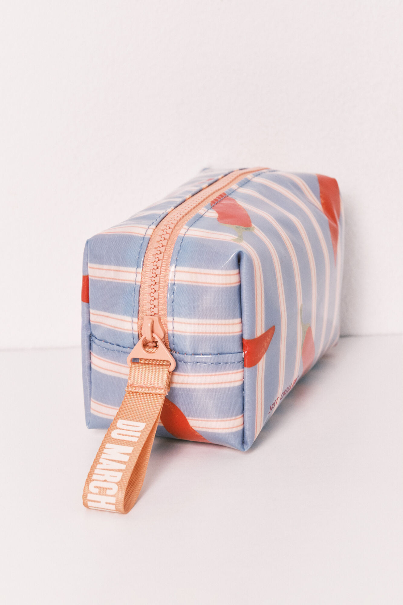 Women'secret Necessaire pequena imperme&aacute;vel estampado riscas