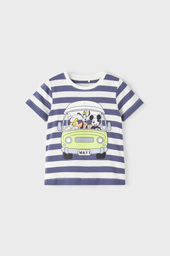 Womensecret Camiseta Mickey niño morado/lila