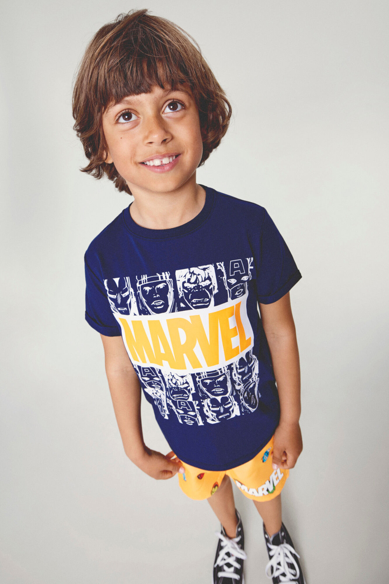 Camisetas cheap marvel niño