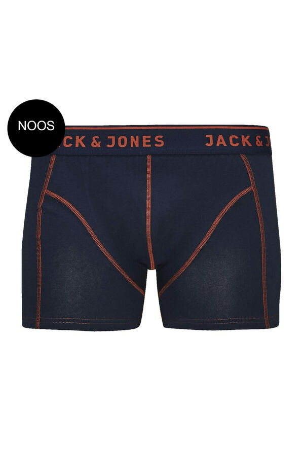 Jack & Jones B&oacute;xer b&aacute;sico costuras rojo