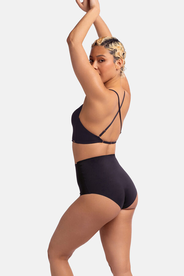 Dorina Sutiã preto com enchimento preto