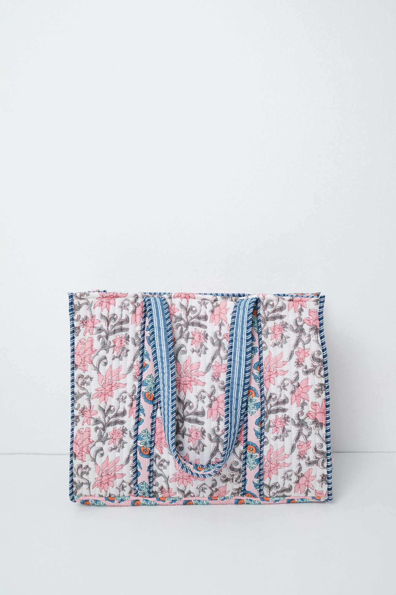 Women'secret Mala tote bag de praia estampada com flores