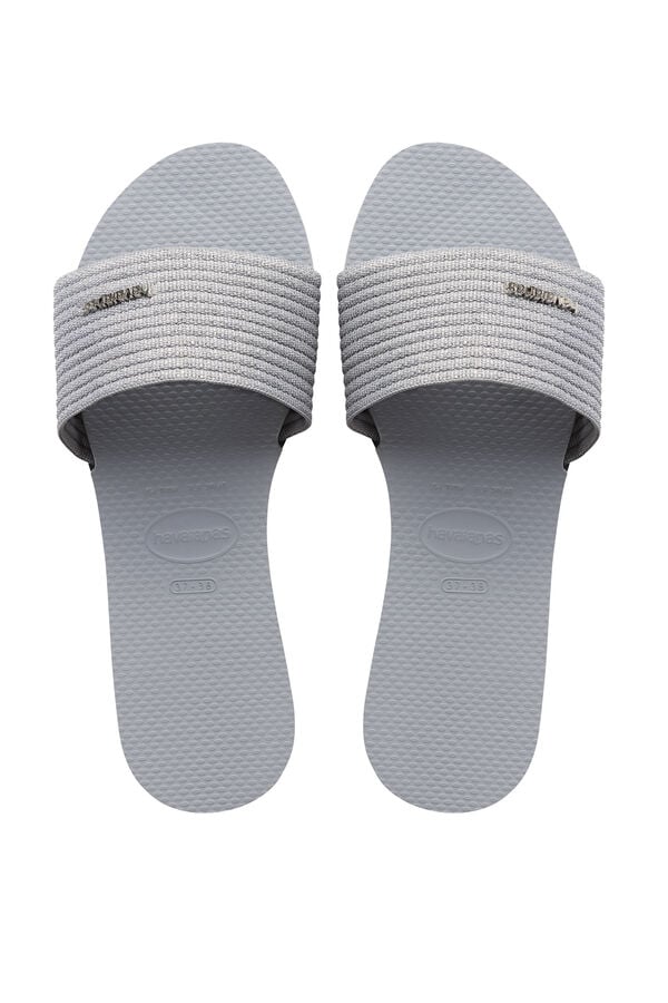 Havaianas Chinelos Hav. You Malta Metallic cinzento