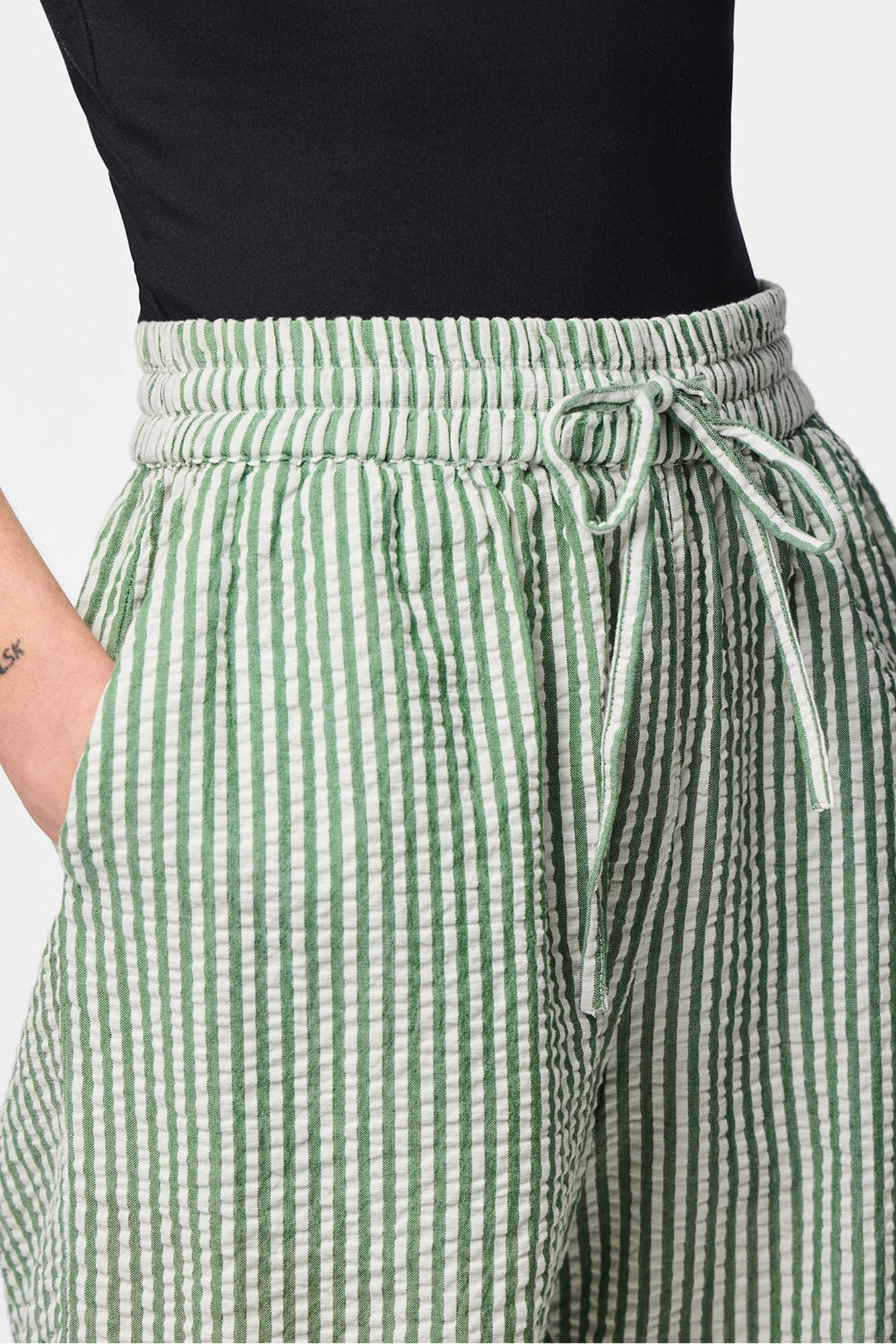 Pieces Pantalones cortos de rayas