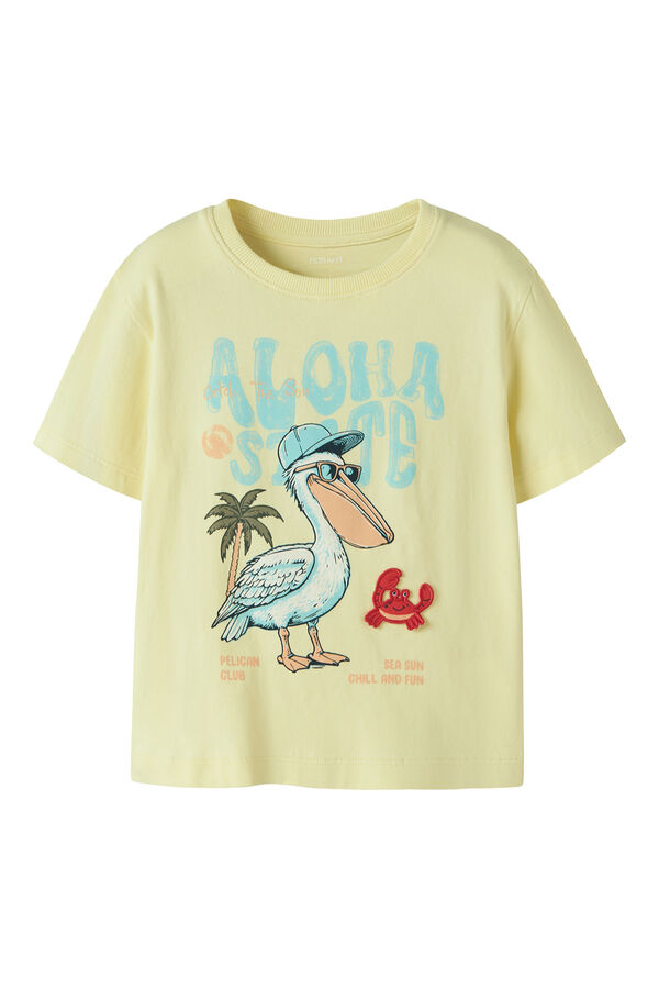 Name it Camiseta 3D de ni&ntilde;o amarillo