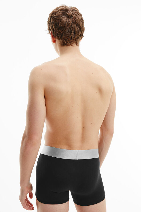 Calvin Klein Pack 3 b&oacute;xer cinturilla brillante estampado