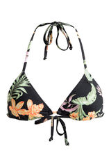 Roxy Top de biquíni Roxy cinzento