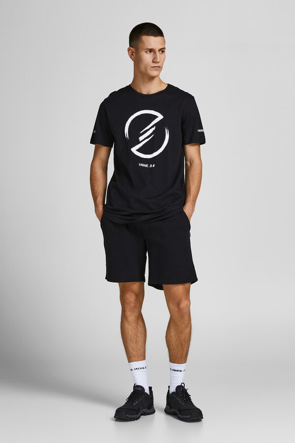 Jack & Jones Shorts liso negro