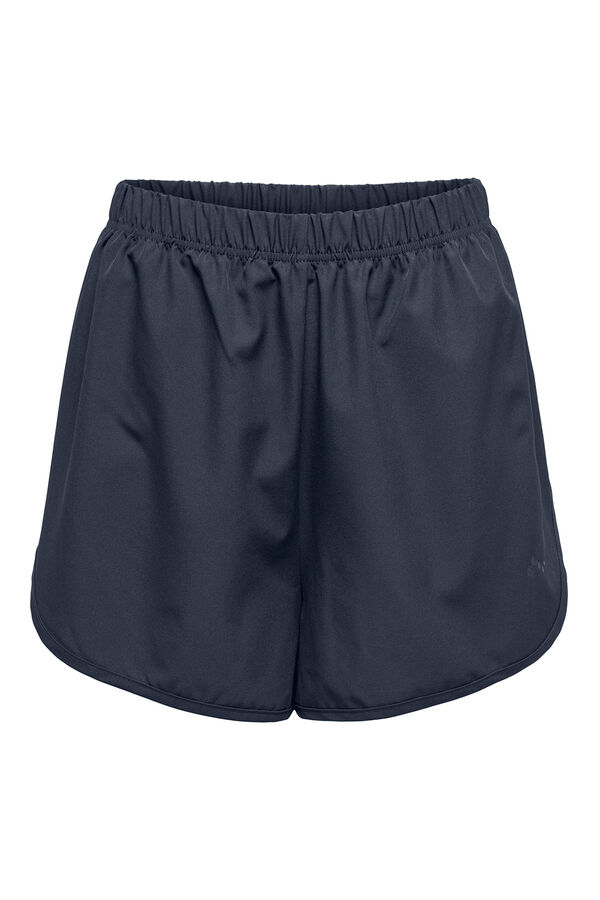 Only Play Shorts técnicos ultraleves com malha azul