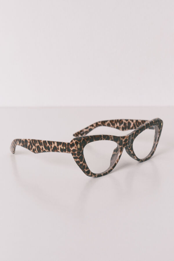 Women'secret Gafas transparentes animal print estampado